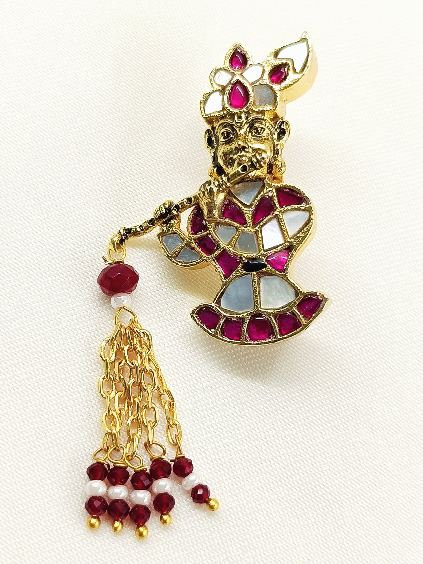 Manbir R&W Krishna Ji Brooch