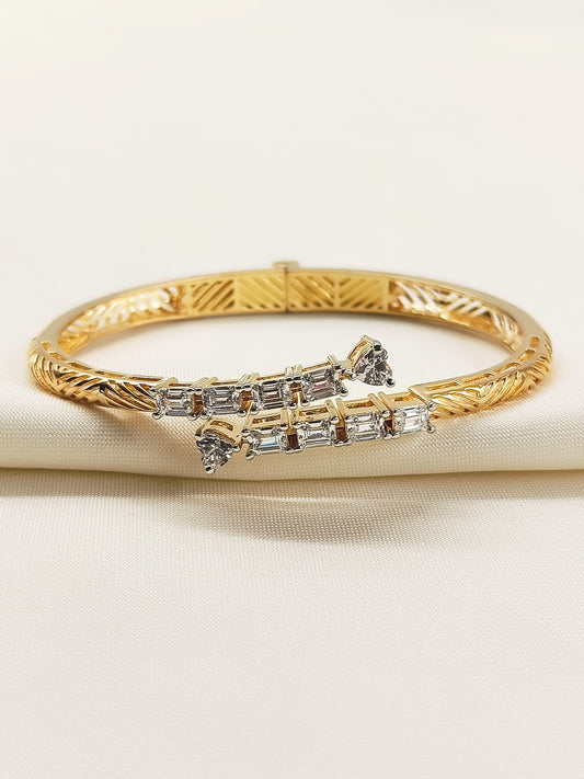 Erisha 92.5 Silver Swarovski Stone Bracelet