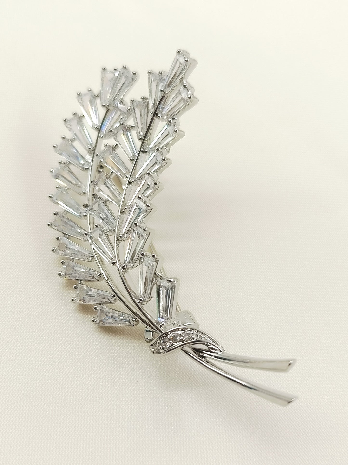 Harper Silver Leaf Brooch