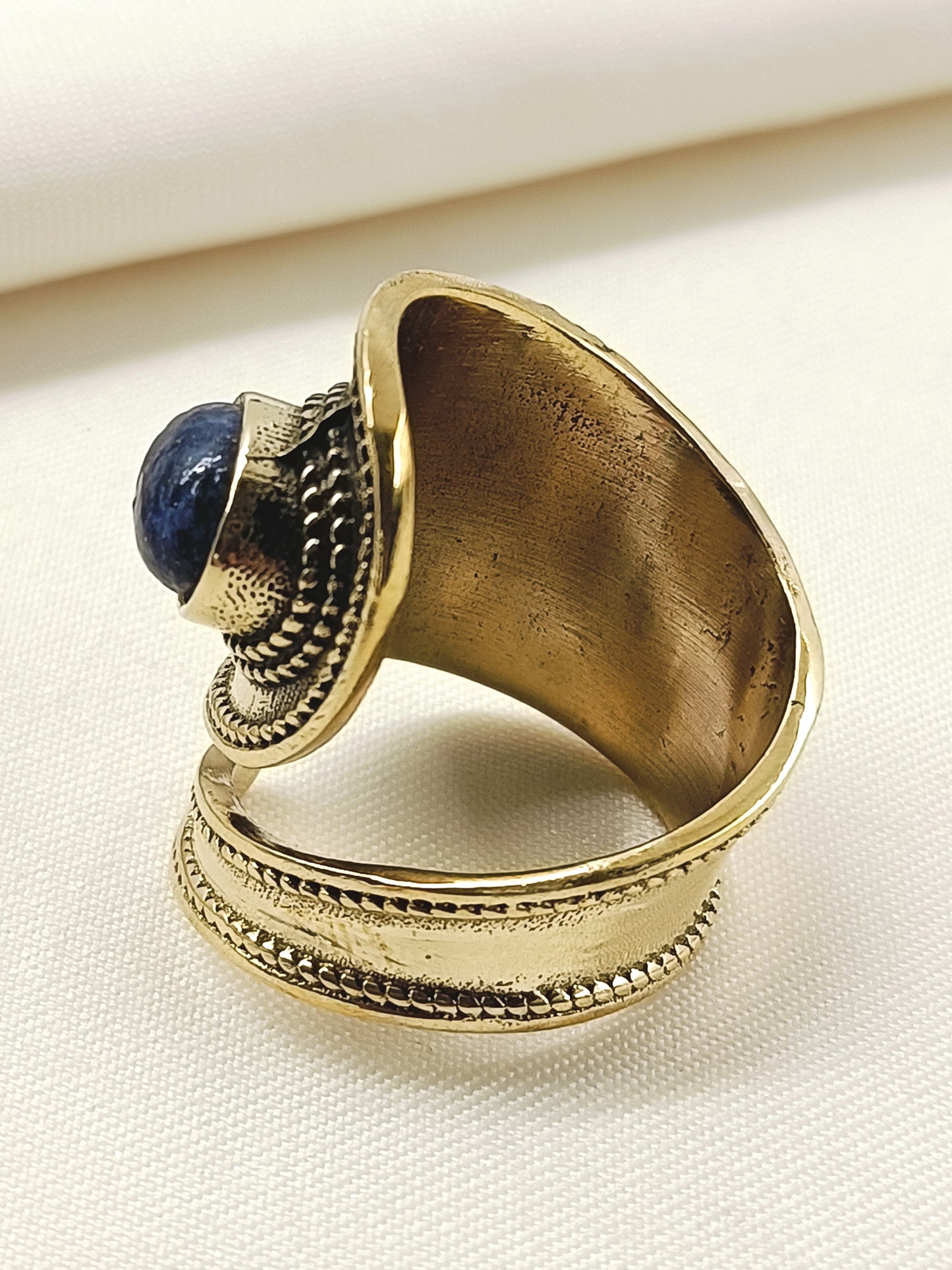 Ragan Blue Men's Finger Ring