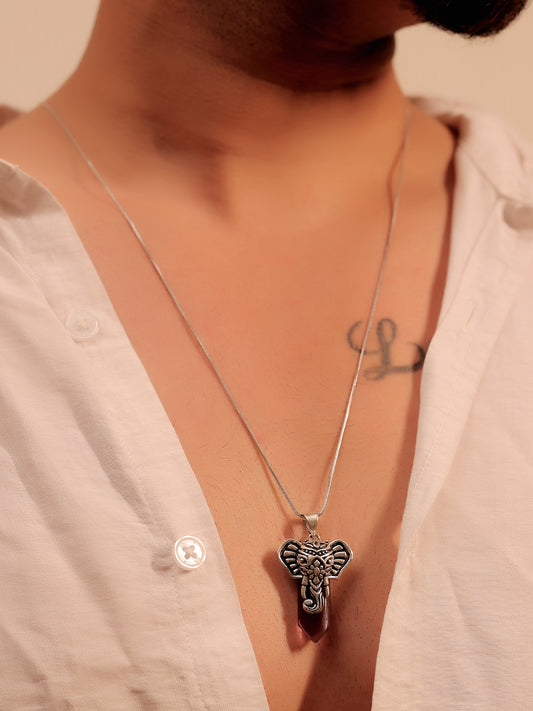 Arjun Purple Men's Neckpiece