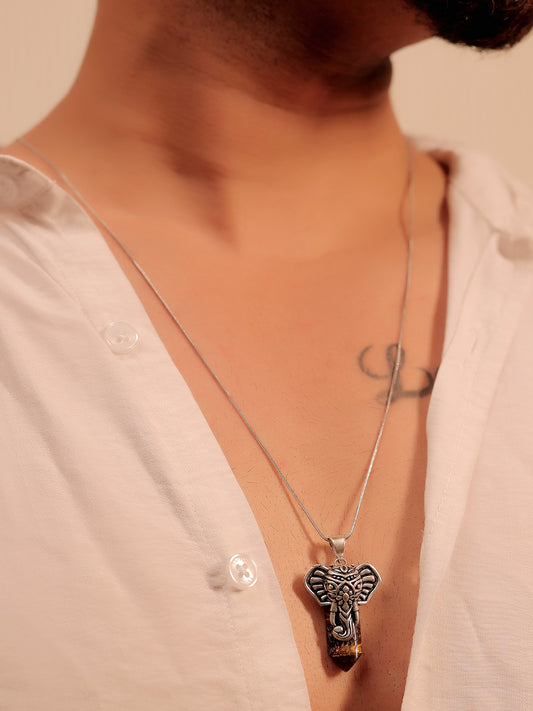 Aviraj Brown Men's Neckpiece