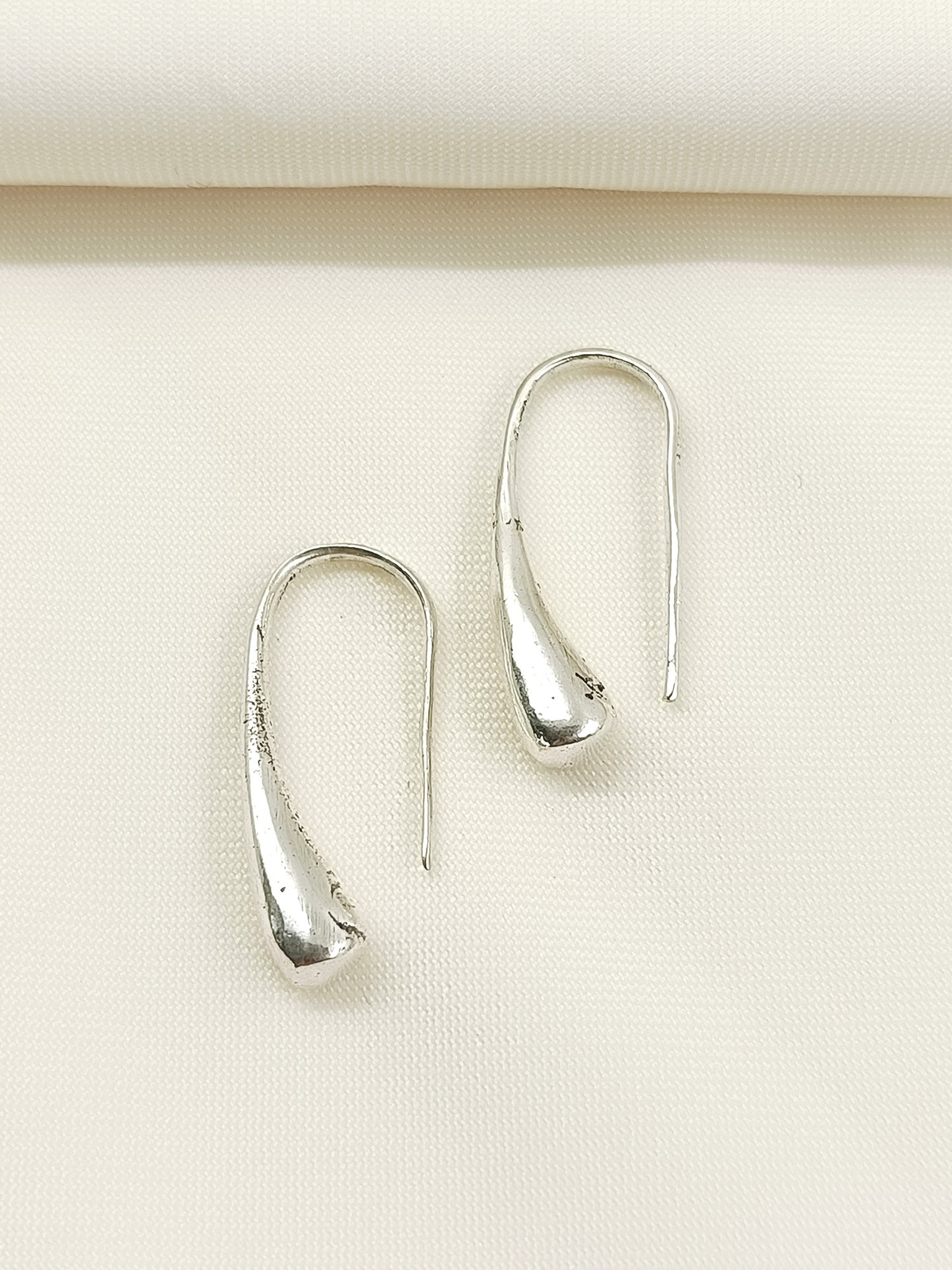 Suvik Silver Men's Earrings