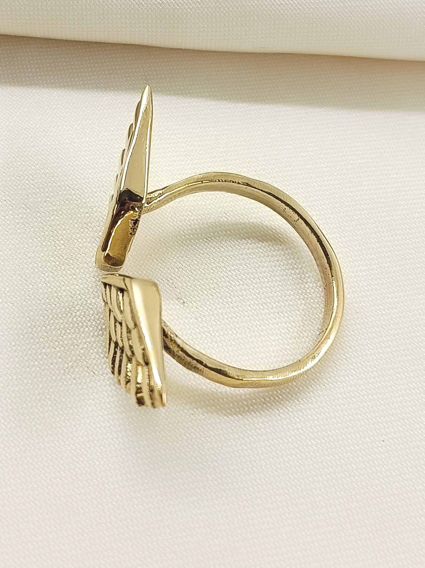 Zuber Golden Men's Finger Ring