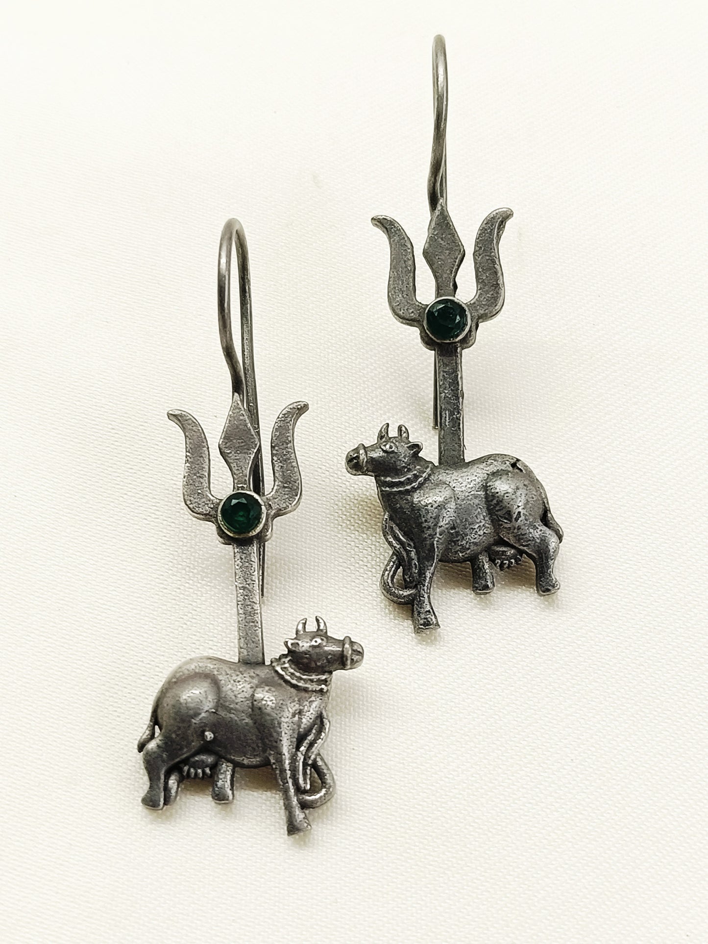 Evanash Green Men's Earring
