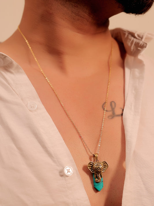 Bhuvan Firozi Men's Neckpiece