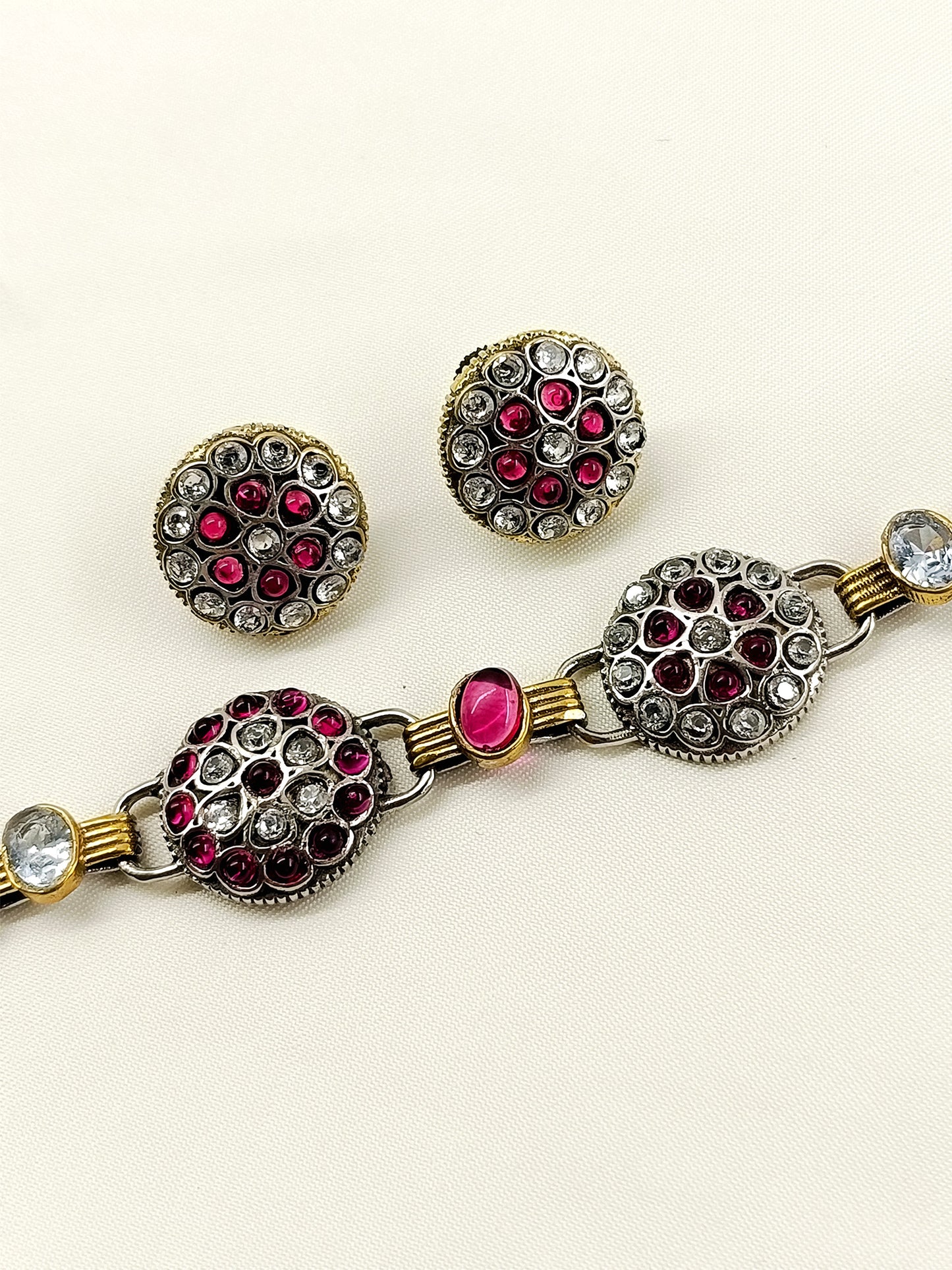 Ramani W&R Oxidized Choker Set