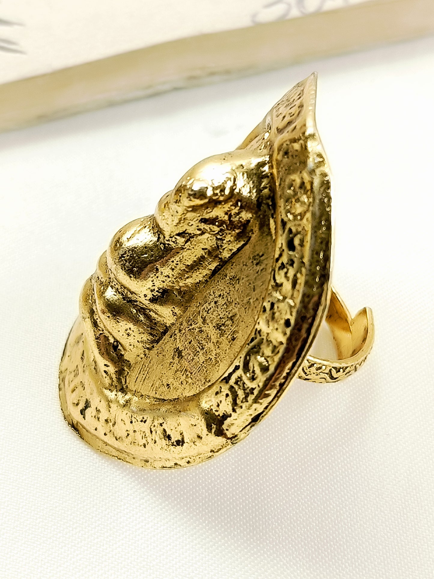 Milan Golden Tribal Men's Ring