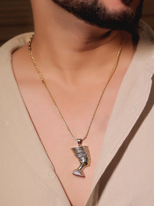 Zeba Golden Men's Neckpiece