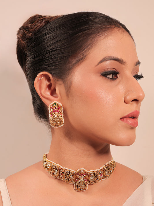 Kashifa M & G Antique Temple Choker Set