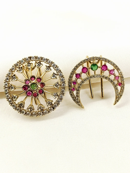 Yagvi R&G Surya Chandrudu Hair Pins