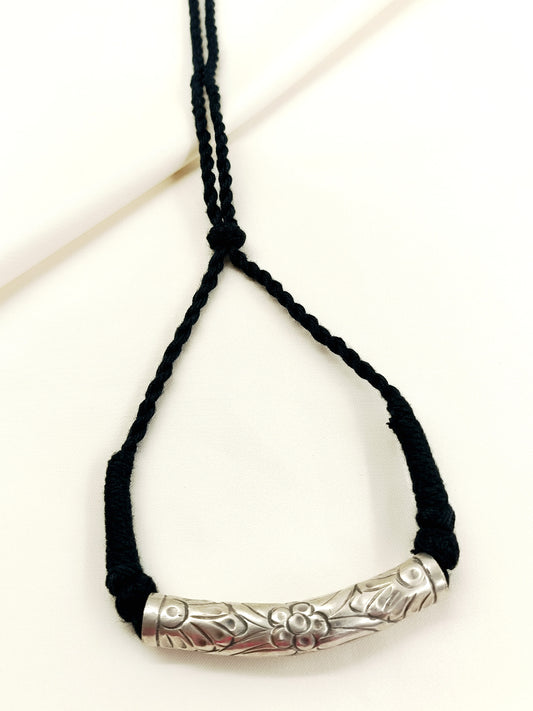 Aarshan Black Men's Neckpiece