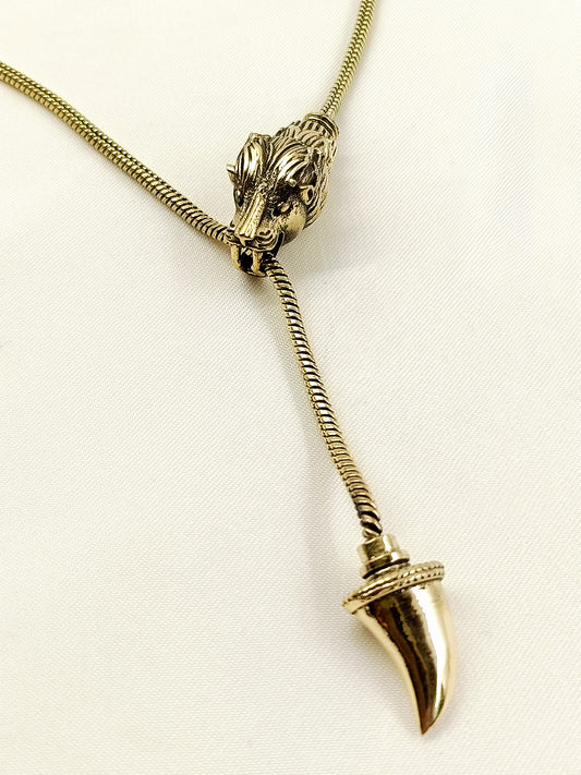 Rishaan Golden Men's Neckpiece