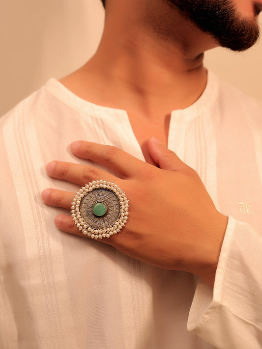 Amiyal Firozi Men's Finger Ring