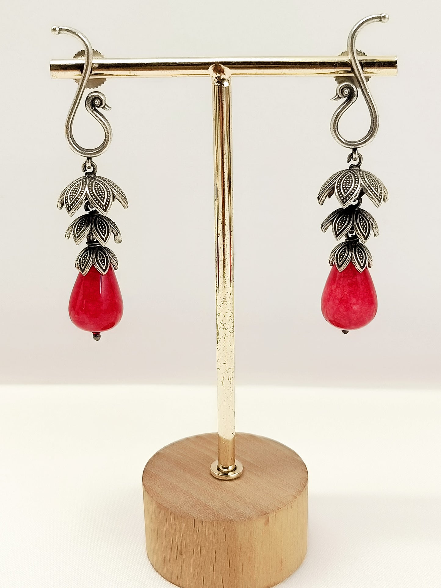 Ajmera Ruby Oxidized Jhumki