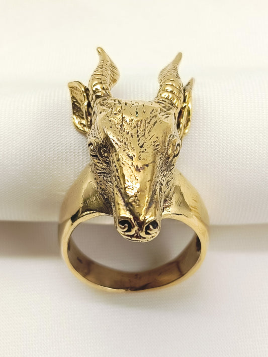 Yasmin Golden Men's Finger Ring