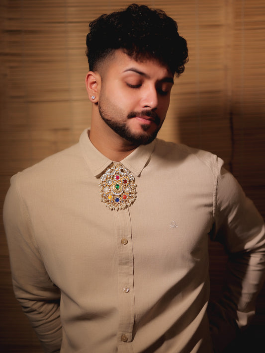 Uddipt Multi Colour Men's Neckpiece