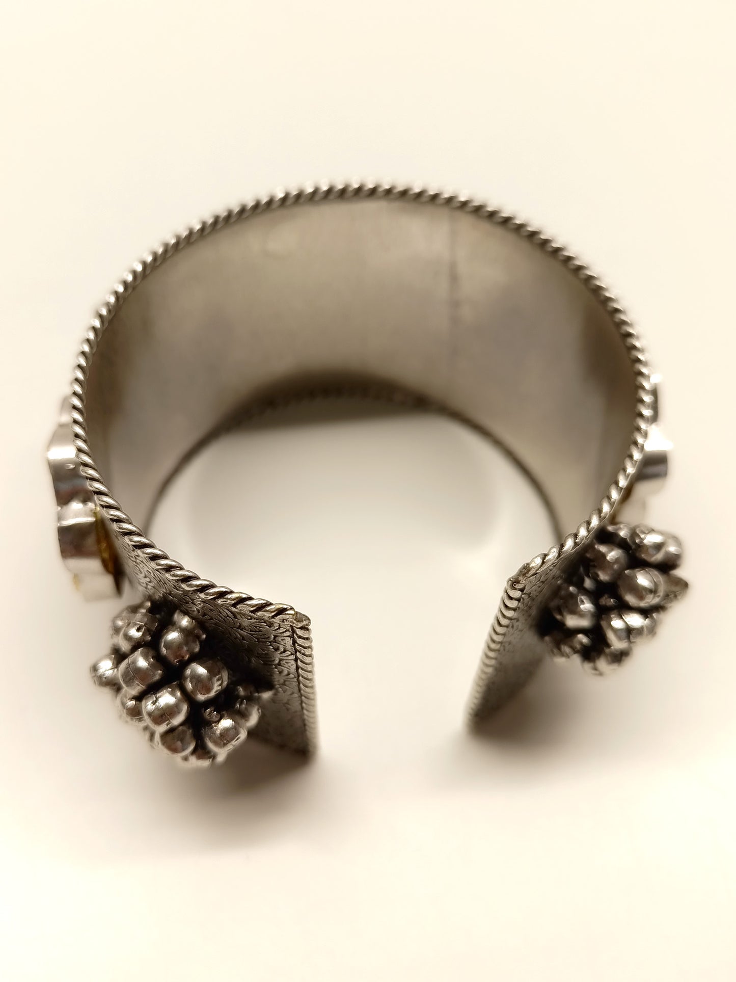 Bertha White Oxidized Bracelet