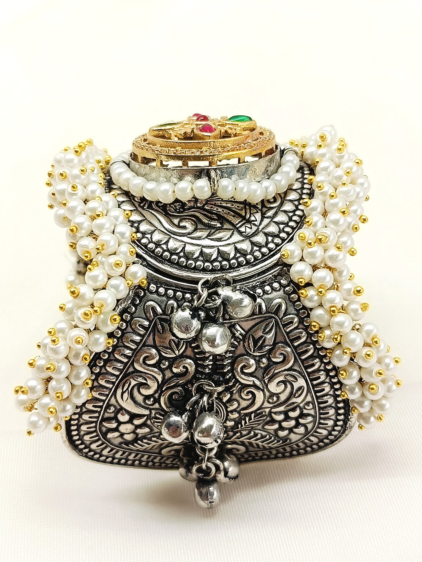 Yashni Multi Colour Oxidized Bracelet