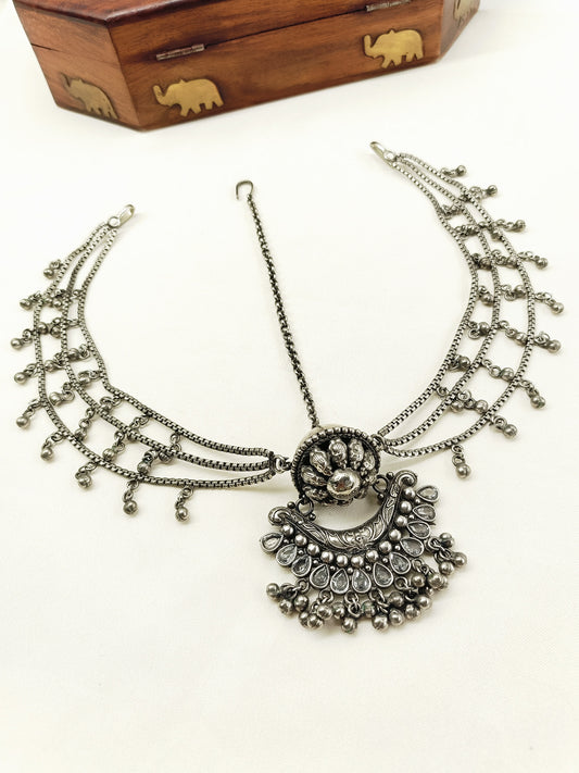 Parijat Plain Oxidized Mathapatti