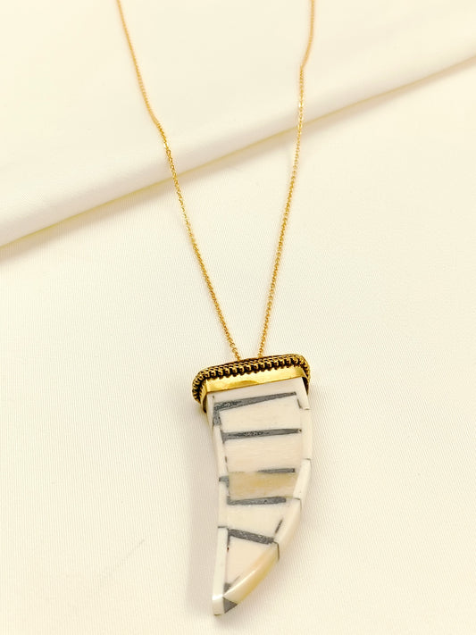 Somerset White Bone Men's Neckpiece