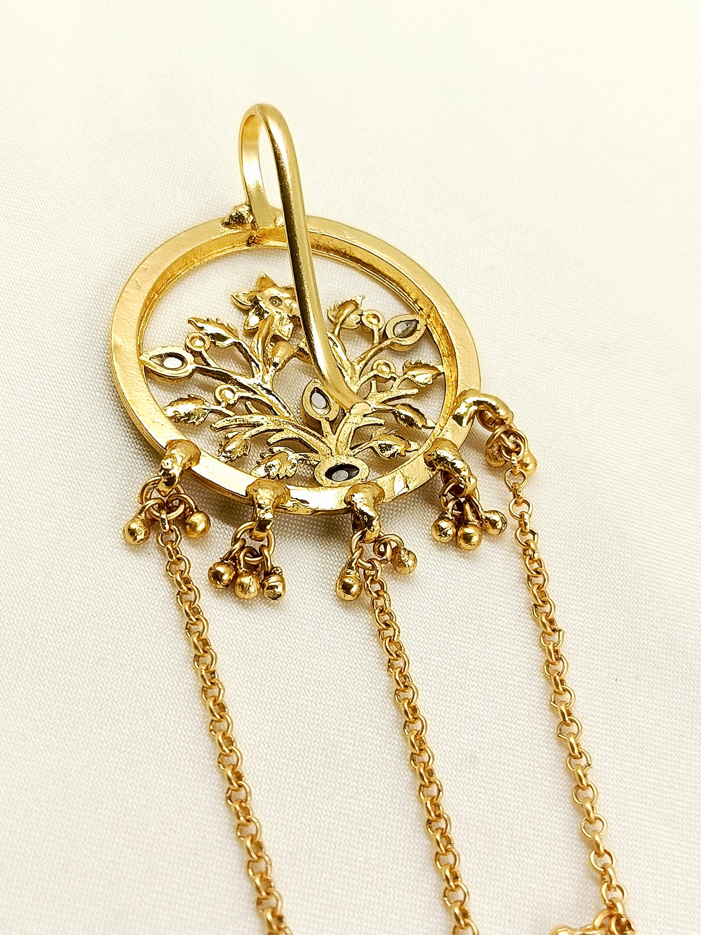 Sumira Golden Hair Brooch