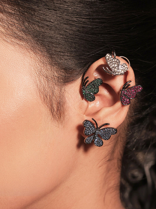 Hanisha Multi Colour Victorian Earring
