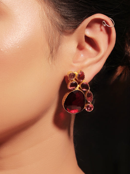 Elise Rose Pink Boutique Earrings