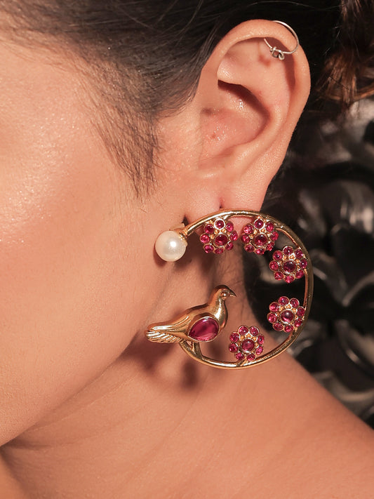Yashni Ruby Boutique Earring
