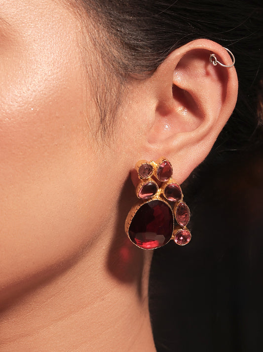 Elise Rose Pink Boutique Earrings