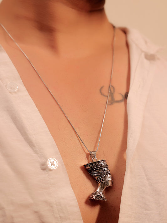 Chaital Silver Men's Neckpiece