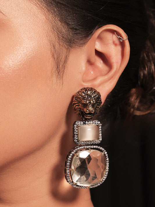 Shay Grey Victorian Earrings