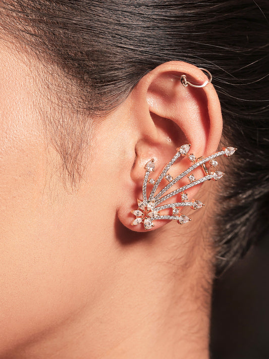 Daizy White American Diamond Earring