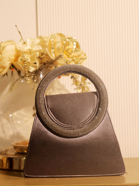Barsha Grey Party Bag