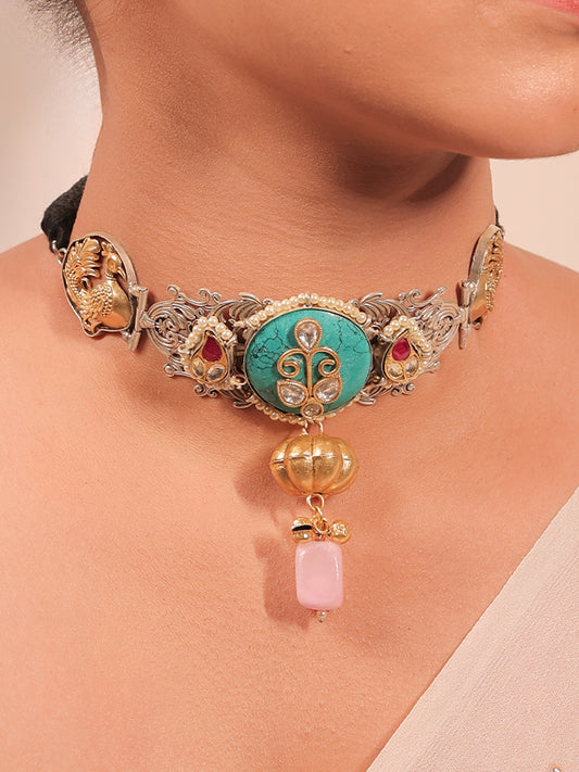 Dwij Firozi Boutique Choker