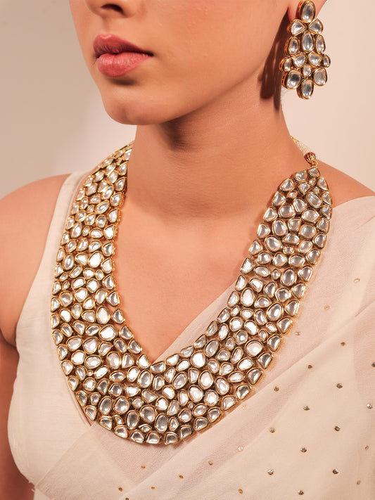 Sanober Kundan Necklace Set