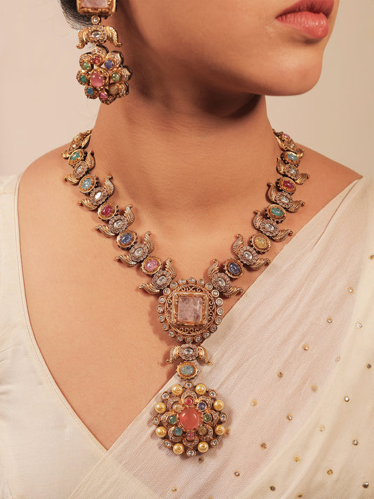 Cristina Multi Colour Boutique Necklace Set