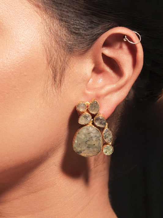 Mauli Mint Green Boutique Earrings