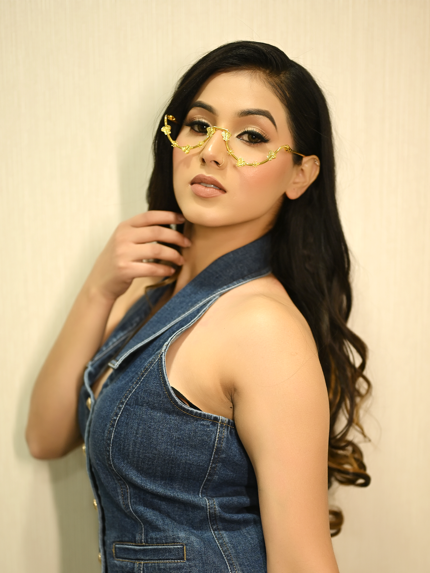 Emily Handmade Metal Goggle Frame