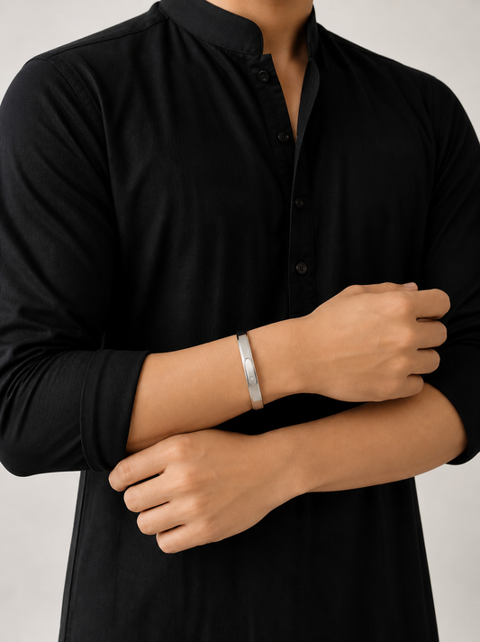 Evlavy Silver Men's Bracelet