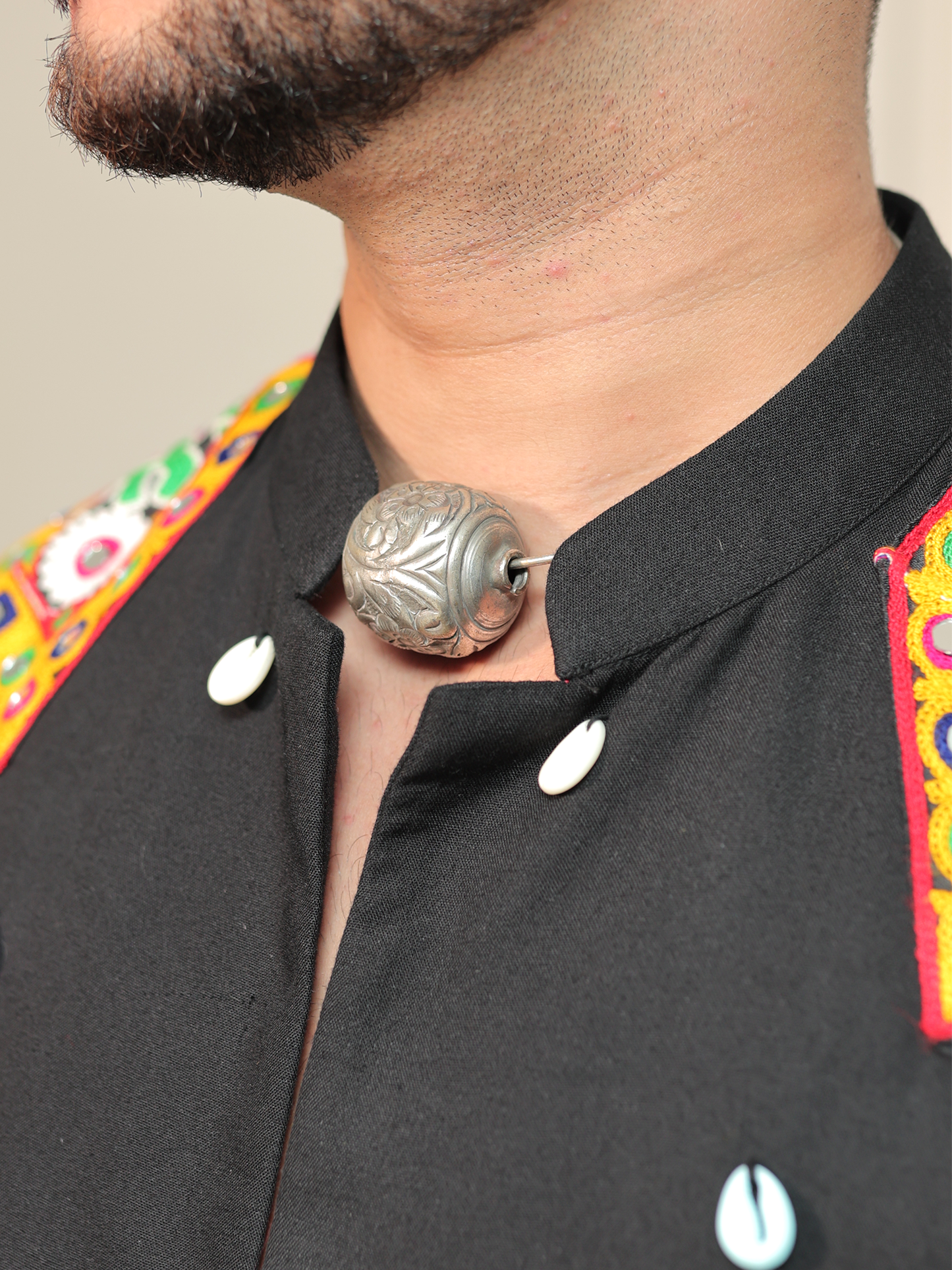 Nirmay Garba Midnight Beats Jacket Set.