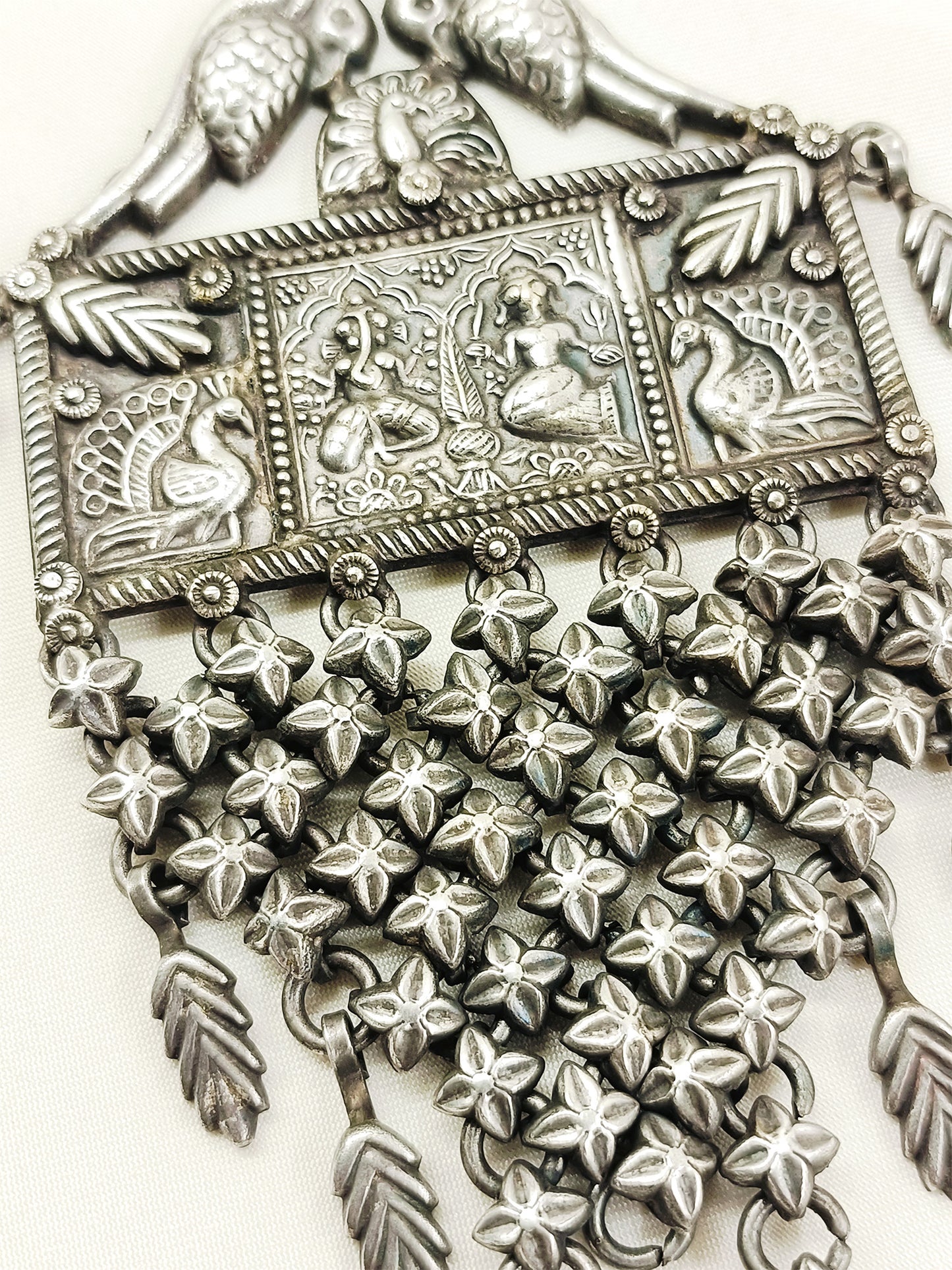 Dhyana Plain Oxidized Key Ring