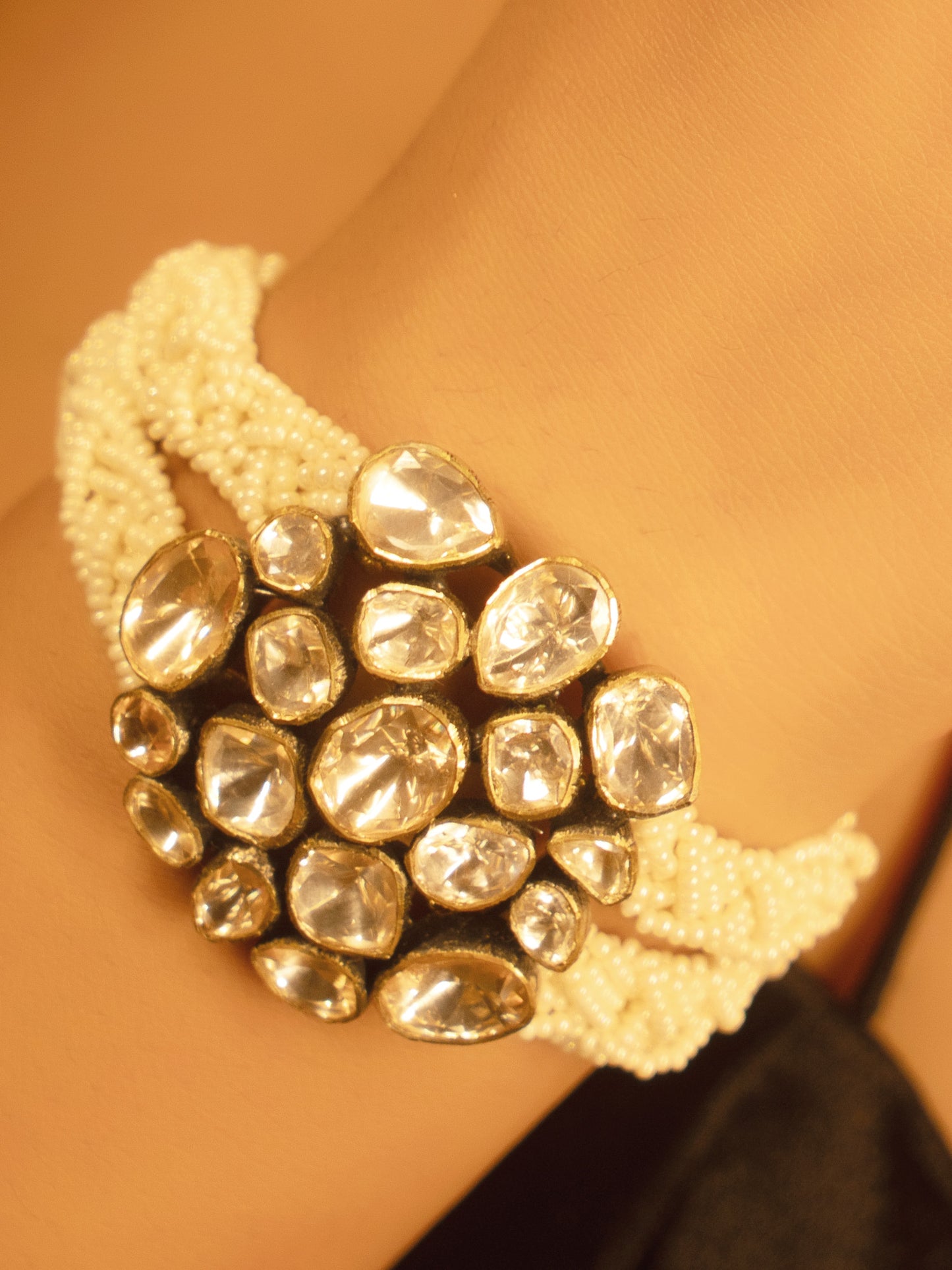 Saksham 92.5 Silver Moissonite Bracelet