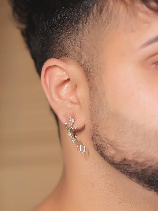 Rasam Golden Men's Earrings