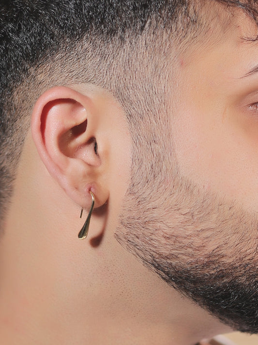 Harmonie Golden Men's Earrings
