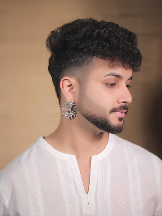 Chayan Plain Men's Earring