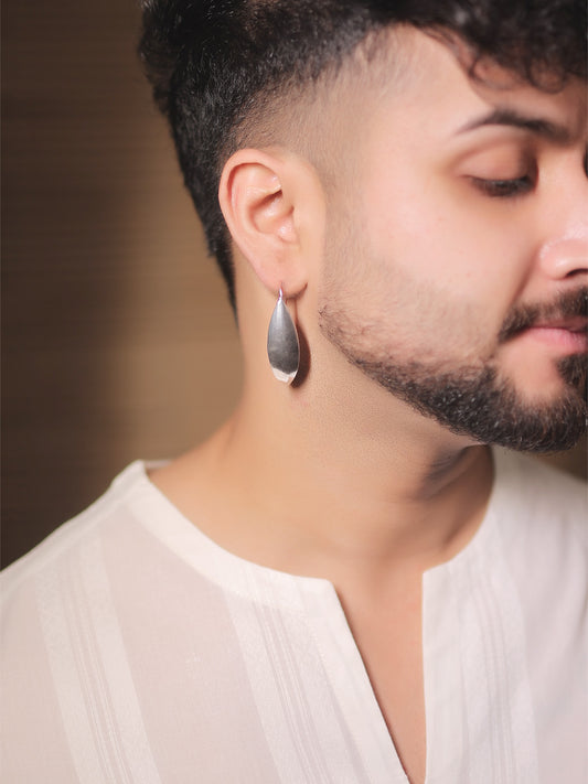 Pahale Silver Men's Earrings