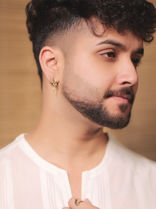 Dinaah Golden Men's Tops