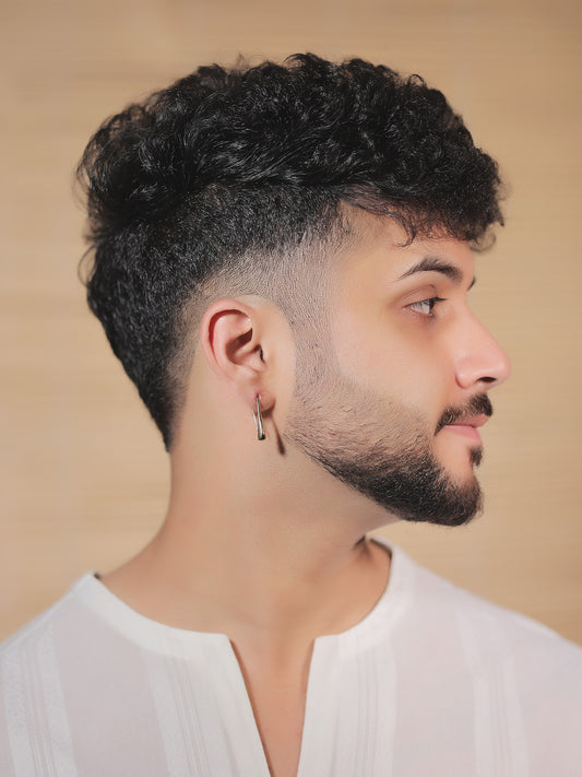 Harmonie Golden Men's Earrings