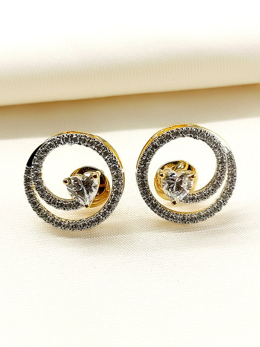 Echo 92.5 Silver Swarovski Stone Tops